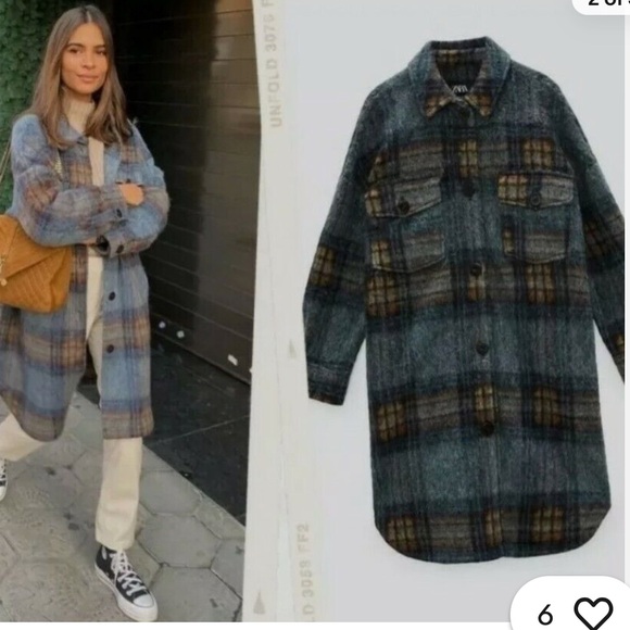 Zara long shacket - Picture 2 of 4